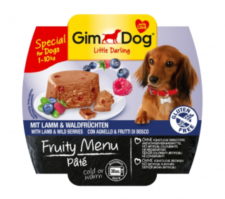 Gimdog Fruity Menu Kuzu Etli ve Yaban Mersinli 100 gr Köpek Maması kullananlar yorumlar
